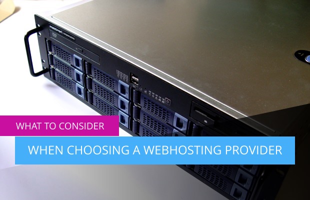 Choosing a hosting provider