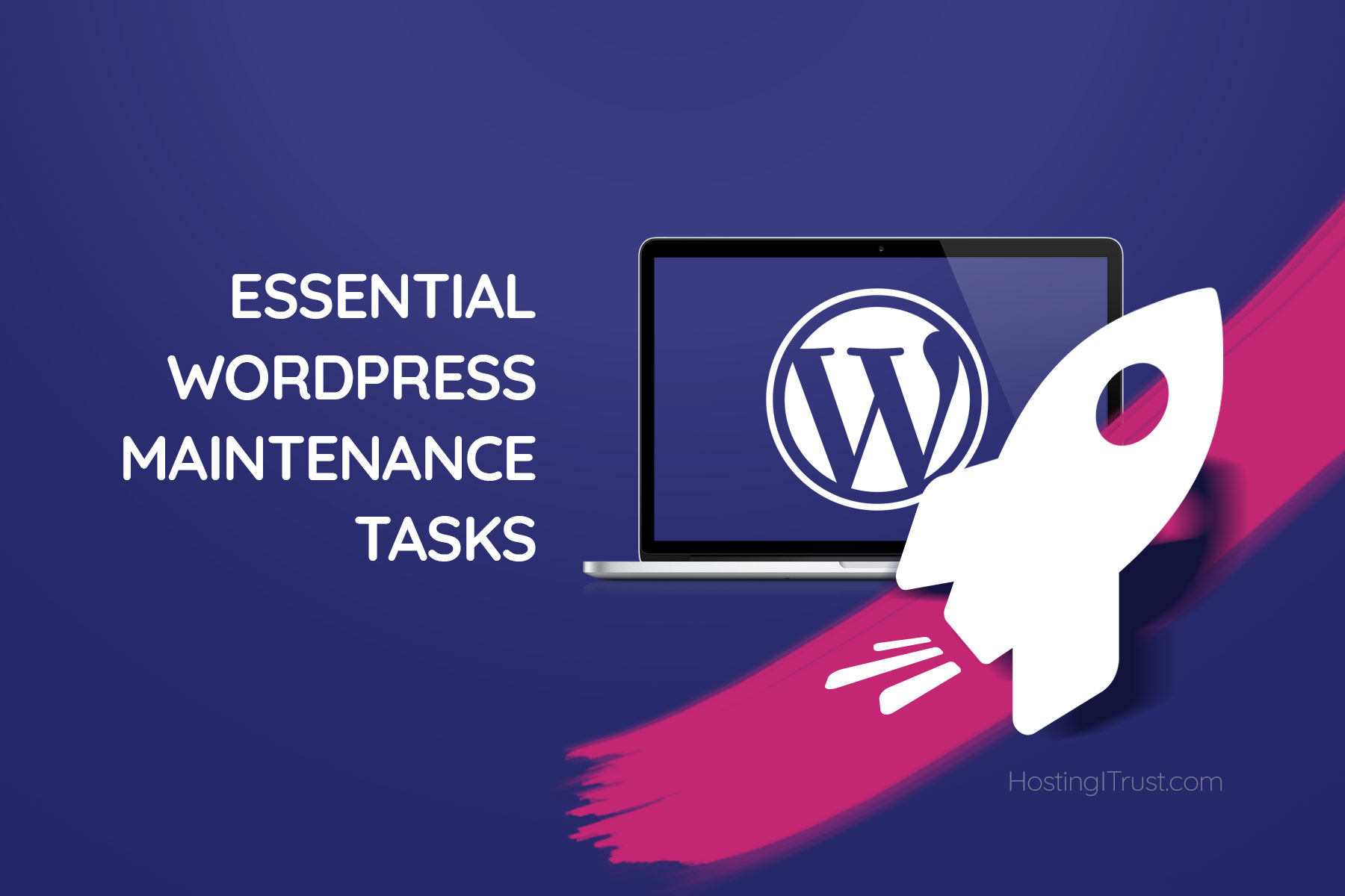 WordPress Maintenance Task banner